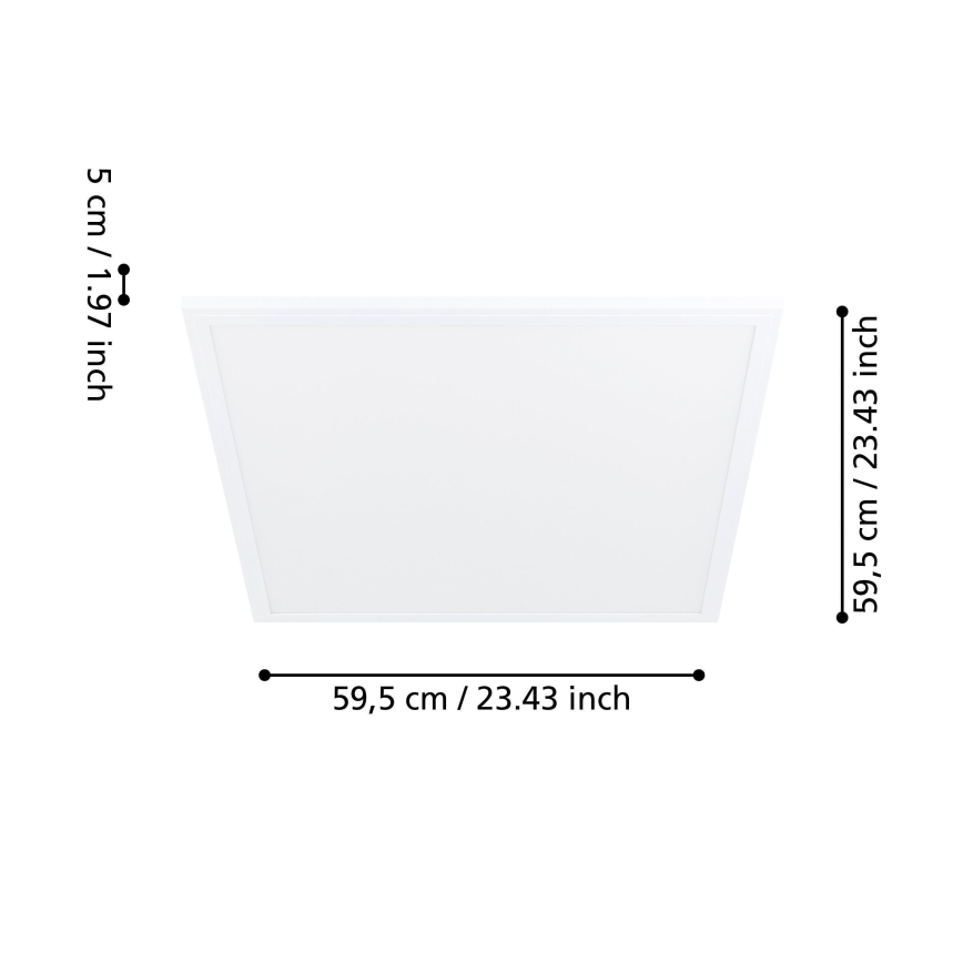 Eglo - LED Griestu gaismeklis ar sensoru LED/34W/230V