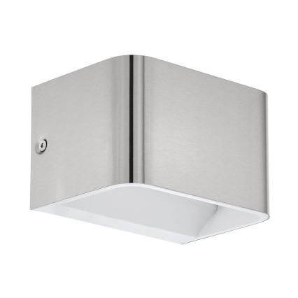 Eglo - LED Sienas lampa LED/6W/230V 3000K matēts hroms
