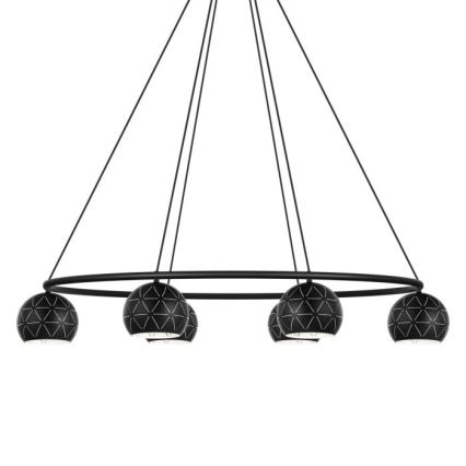 Eglo - Lustra ar auklu 6xE14/40W/230V