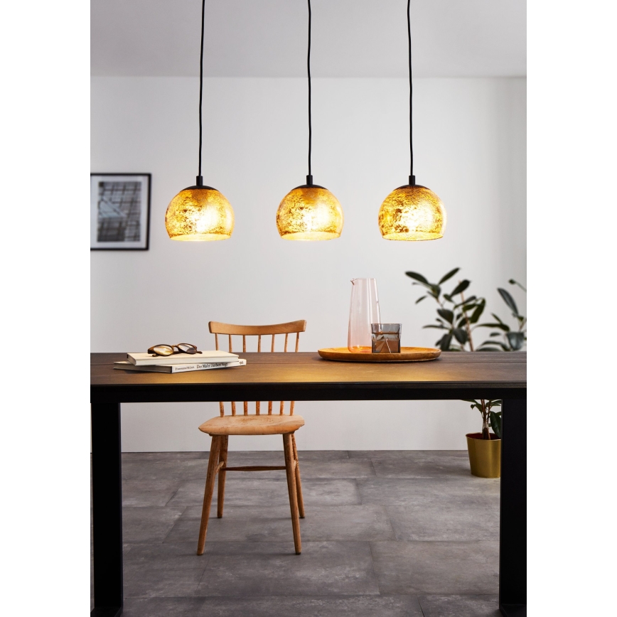 Eglo - Lustra ar auklu 3xE27/40W/230V