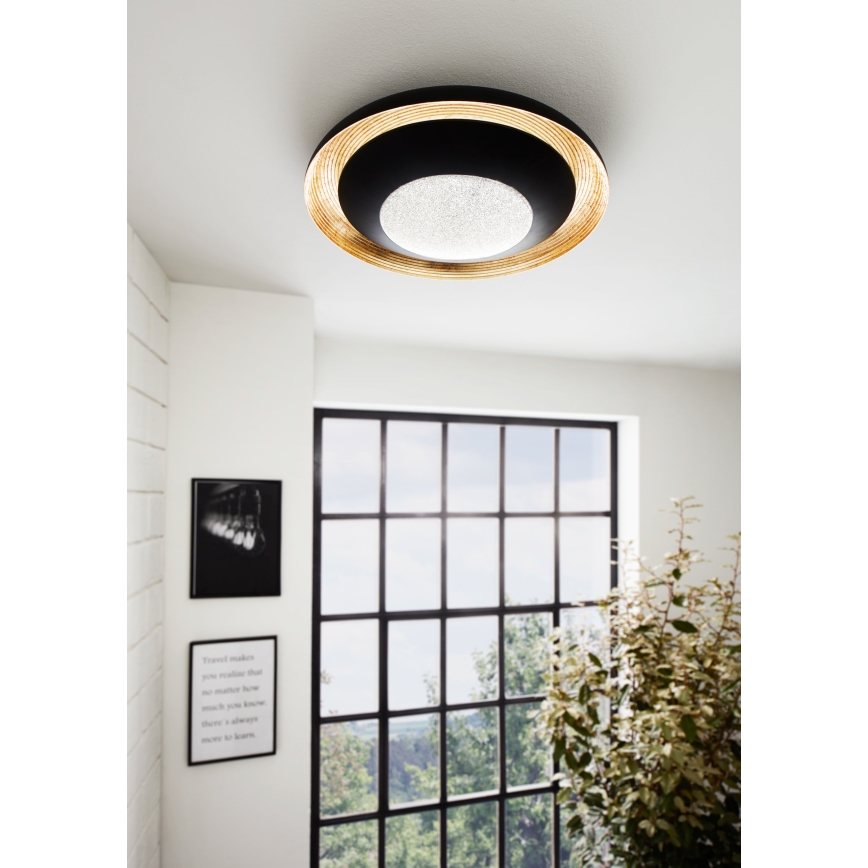 Eglo - LED Aptumšojama griestu lampa LED/24,5W/230V + tālvadības pults