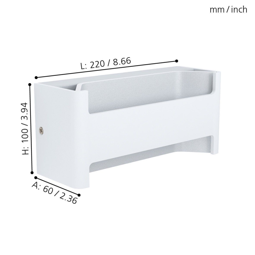 Eglo - LED sienas gaismeklis LED/10W/230V