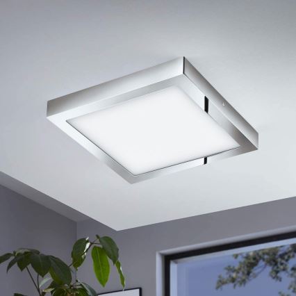 Eglo - LED RGBW Aptumšojama griestu lampa FUEVA-C LED/21W/230V Bluetooth IP44