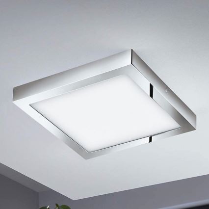 Eglo - LED RGBW Aptumšojama griestu lampa FUEVA-C LED/21W/230V Bluetooth IP44
