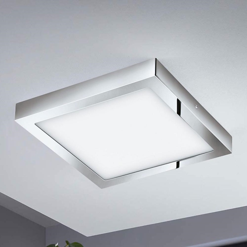 Eglo - LED RGBW Aptumšojama griestu lampa FUEVA-C LED/21W/230V Bluetooth IP44