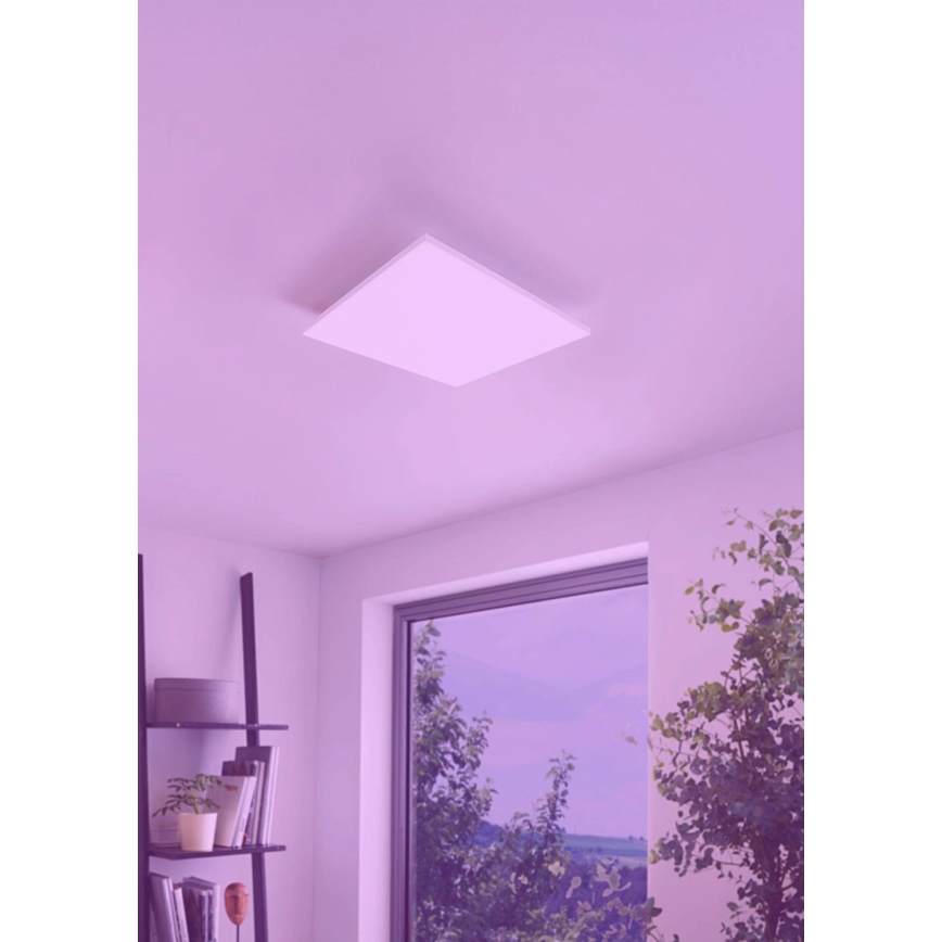 Eglo - LED RGB Aptumšojama griestu lampa TURCONA-C LED/15W/230V + tālvadības pults
