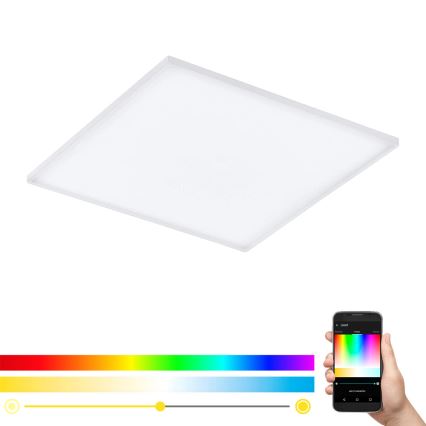 Eglo - LED RGB Aptumšojams griestu gaismeklis TURCONA-C LED/30W/230V + TP
