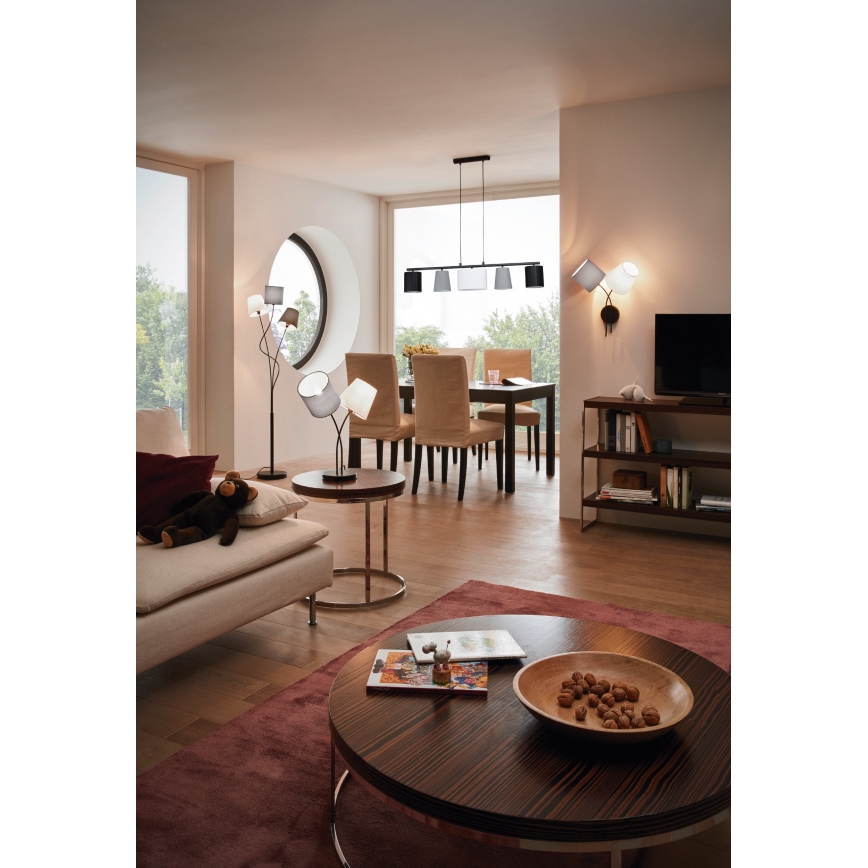 Eglo - Lustra ar auklu 5xE14/25W/230V