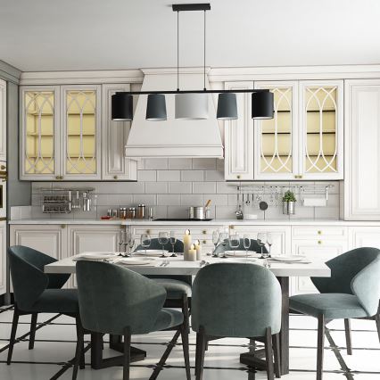 Eglo - Lustra ar auklu 5xE14/25W/230V