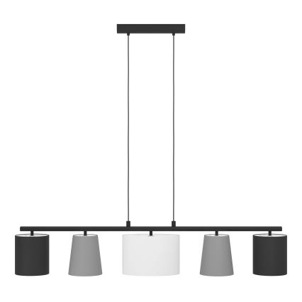 Eglo - Lustra ar auklu 5xE14/25W/230V