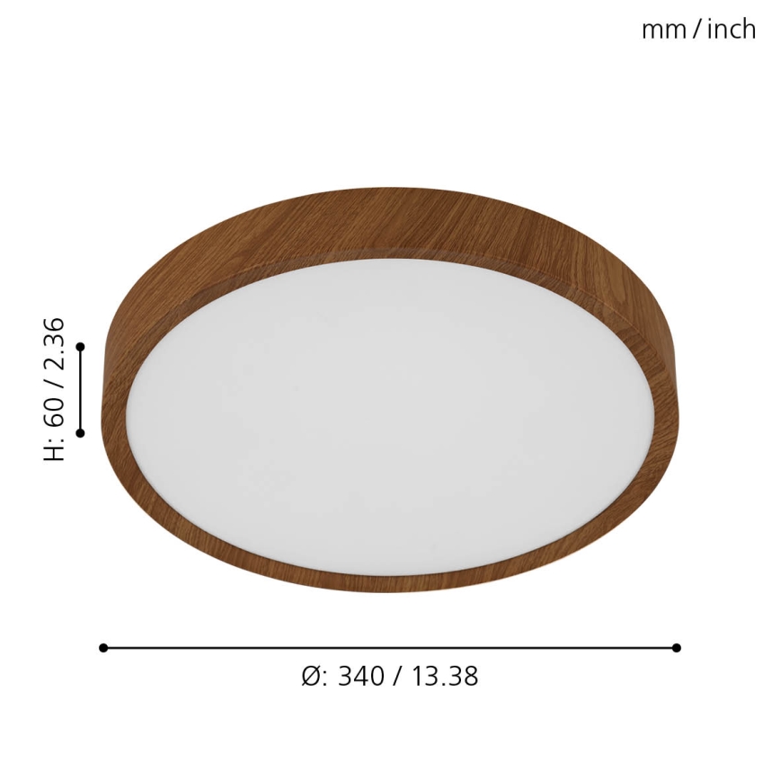 Eglo - LED Griestu lampa LED/14,6W/230V