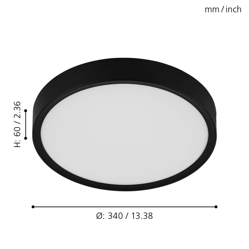 Eglo - LED Griestu gaismeklis LED/16,8W/230V