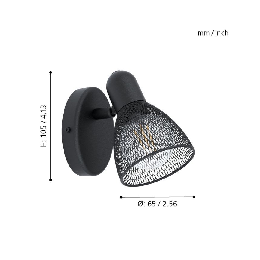 Eglo - Sienas lampa 1xE14/28W/230V