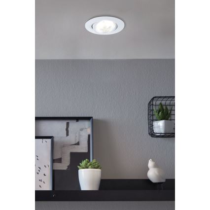 Eglo - LED Padziļinājuma gaismeklis 1xGU10/5W/230V