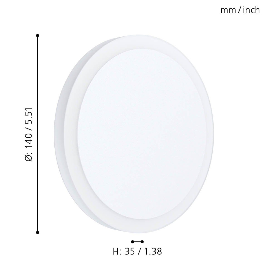 Eglo - LED Griestu gaismeklis LED/5,4W/230V
