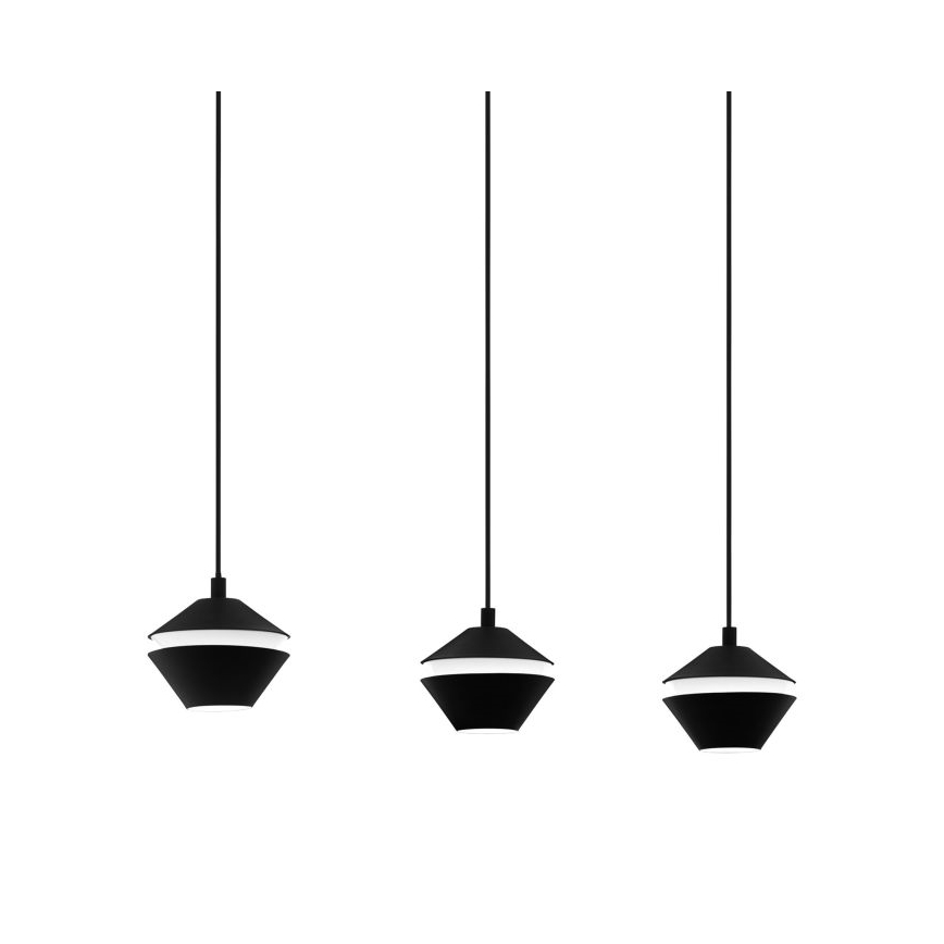 Eglo - LED Lustra ar auklu 3xGU10/5W/230V