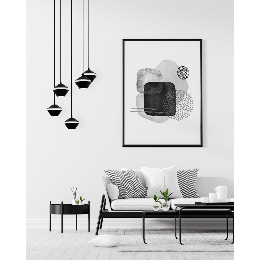 Eglo 98683 - LED lustra uz troses PERPIGO 5xGU10/5W/230V