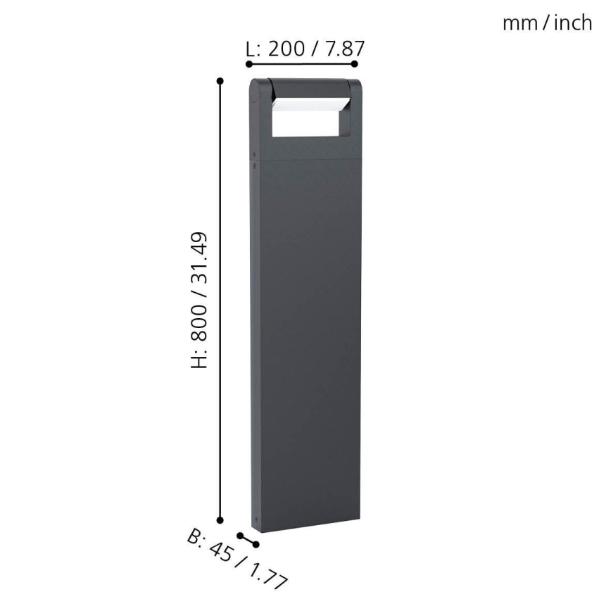 Eglo - LED Āra lampa LED/4,8W/230V IP44