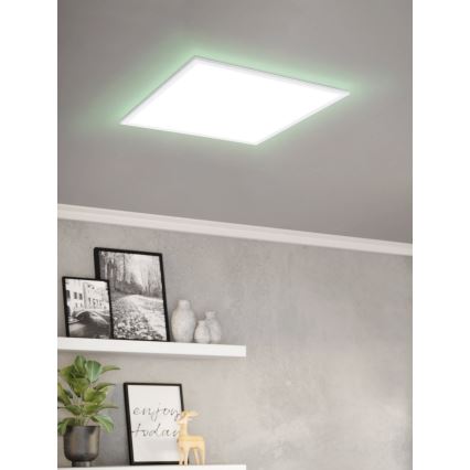 Eglo - RGBW Aptumšojama griestu lampa LED/32,5W/230V 2700-6500K 60x60 cm + tālvadības pults