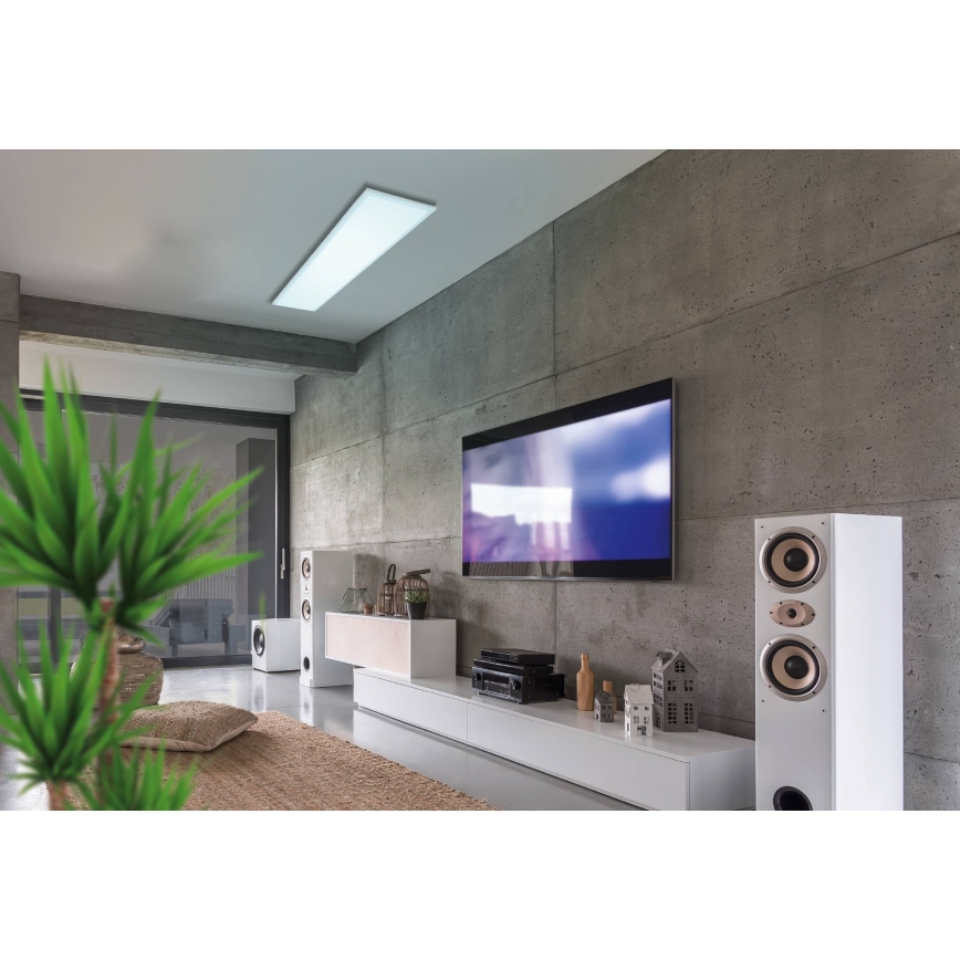 Eglo - RGBW Aptumšojama griestu lampa LED/32,5W/230V 2700-6500K 120x30 cm + tālvadības pults