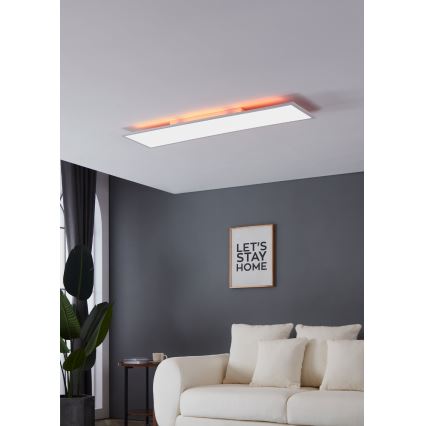 Eglo - RGBW Aptumšojama griestu lampa LED/32,5W/230V 2700-6500K 120x30 cm + tālvadības pults