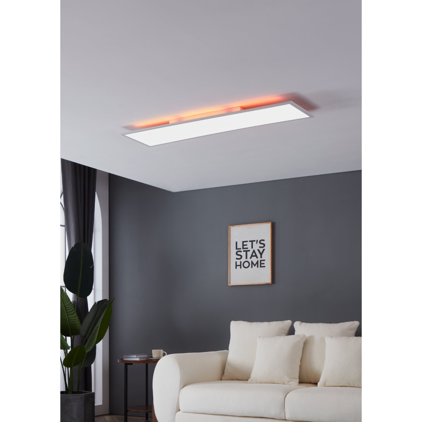 Eglo - RGBW Aptumšojama griestu lampa LED/32,5W/230V 2700-6500K 120x30 cm + tālvadības pults