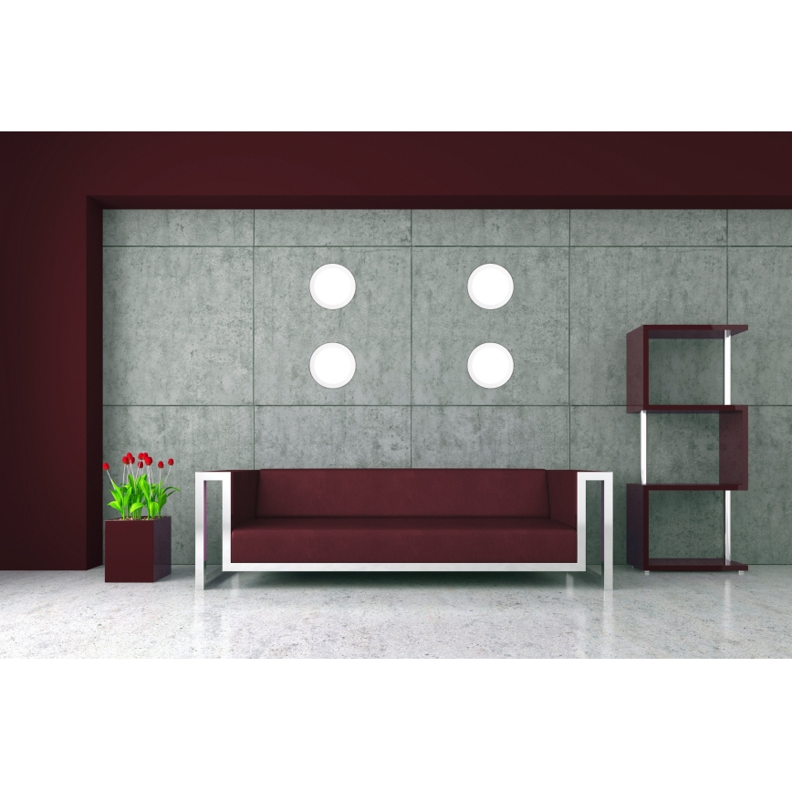 Eglo - Regulējams LED vannas istabas iebūvējamais griestu gaismeklis LED/16,5W/230V IP44 ZigBee Ø 21,6 cm