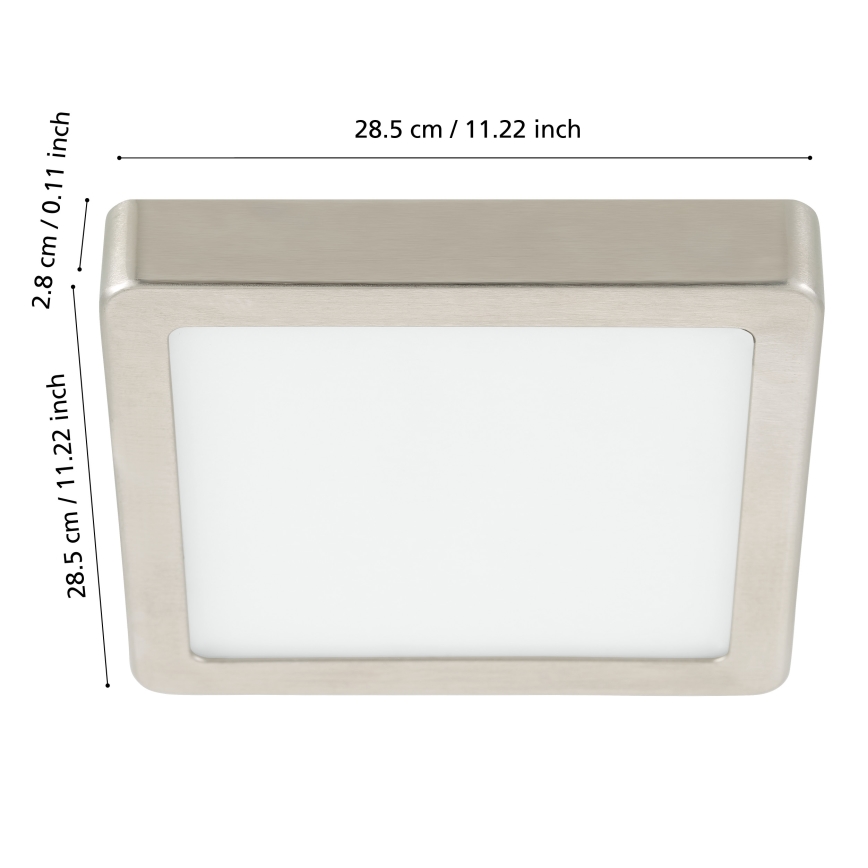 Eglo - LED Aptumšojams vannas istabas griestu lampa LED/19,5W/230V 2700-6500K IP44 ZigBee