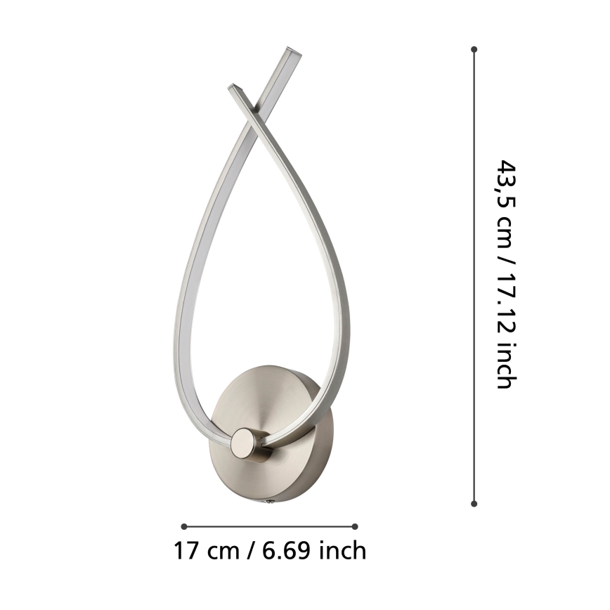 Eglo - LED Sienas gaismeklis LED/10W/230V