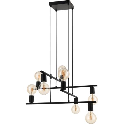 Eglo - Lustra ar auklu 8xE27/40W/230V