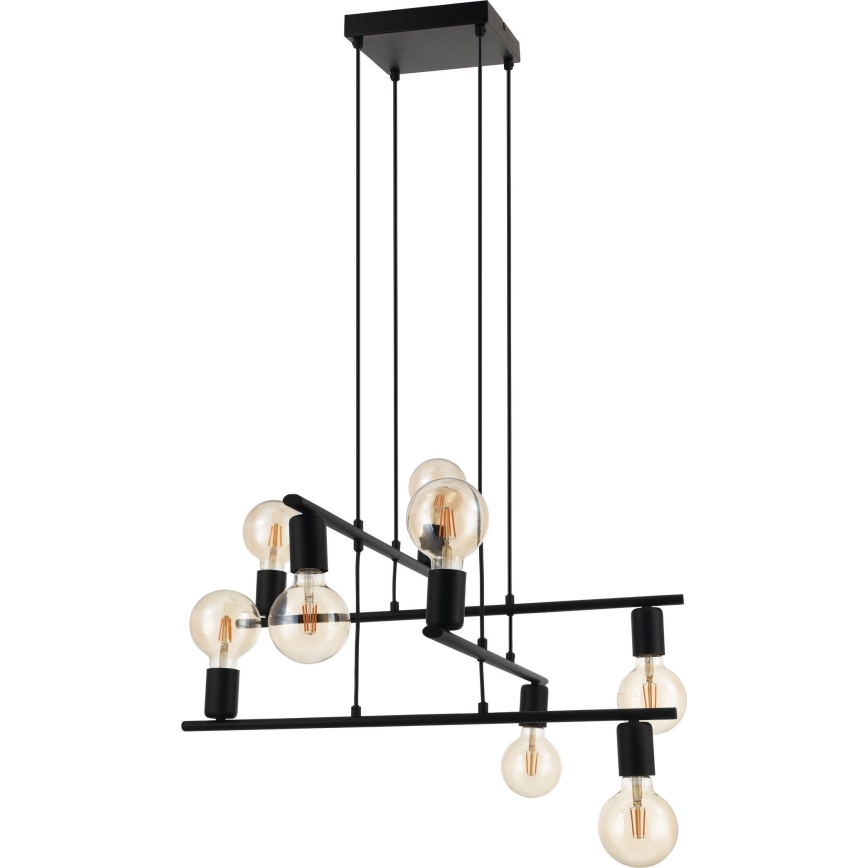 Eglo - Lustra ar auklu 8xE27/40W/230V
