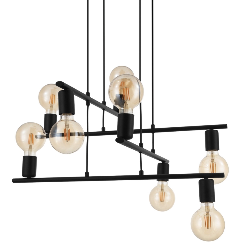 Eglo - Lustra ar auklu 8xE27/40W/230V