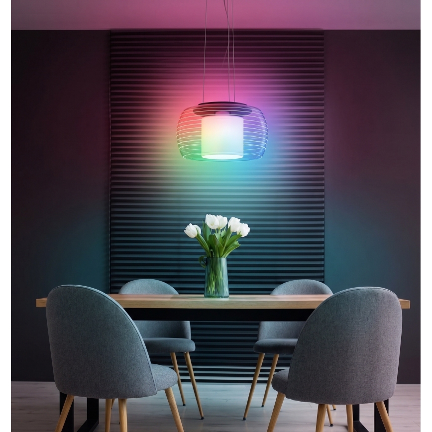 Eglo - LED RGB Regulējams lustra ar vadu BRIAGLIA-C LED/24,8W/230V
