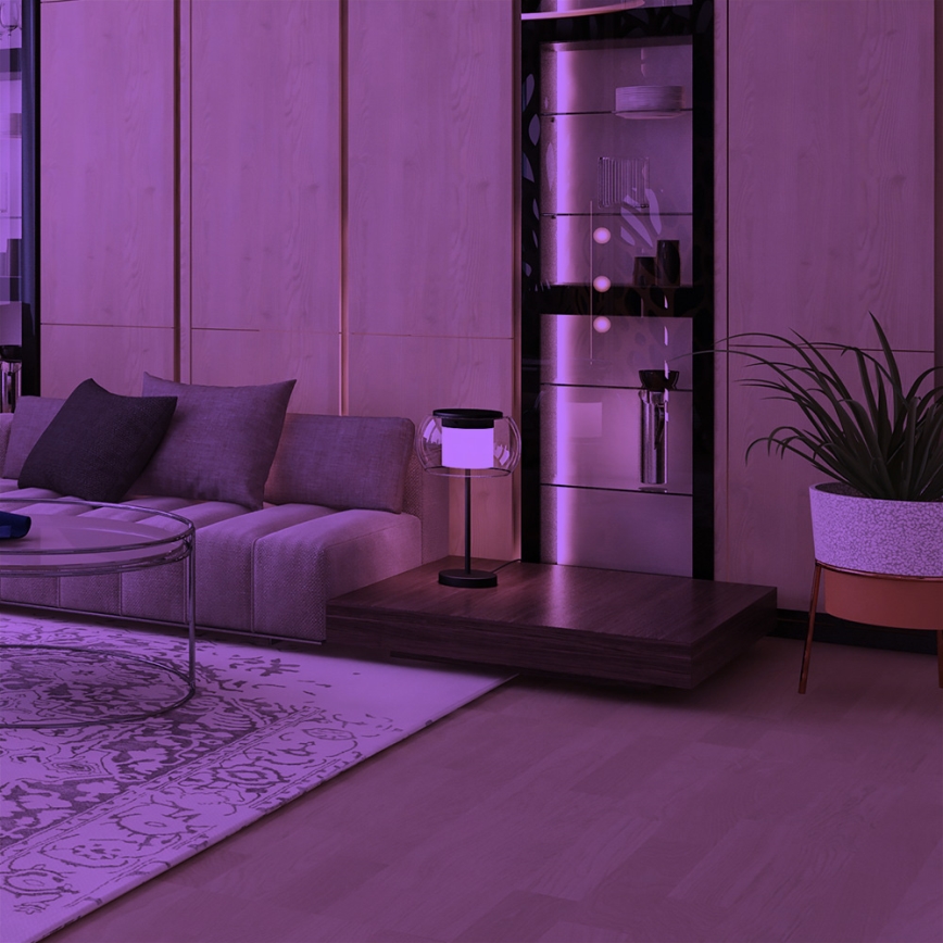 Eglo 99024 - LED RGB galda lampa BRIAGLIA-C ar regulējamu spilgtumu LED/15W/230V