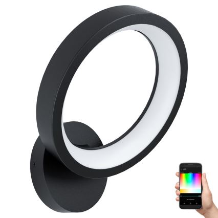 Eglo 99028 - LED RGB dimējams sienas gaismeklis MARGHERA-C LED/16W/230V