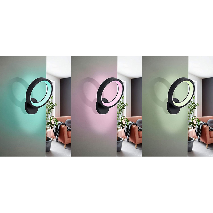 Eglo 99028 - LED RGB dimējams sienas gaismeklis MARGHERA-C LED/16W/230V