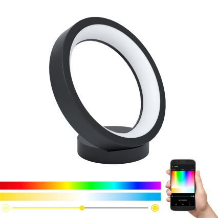Eglo 99029 - RGB LED regulējama galda lampa MARGHERA-C LED/16W/230V