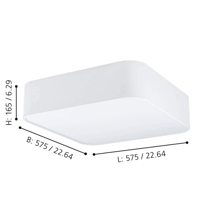 Eglo - Griestu gaismeklis 5xE27/25W/230V