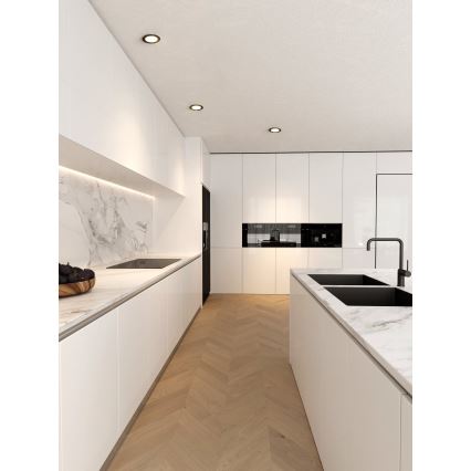 Eglo - LED iebūvējamais griestu gaismeklis, 5 LED, 10,5 W, 230 V, Ø 16,6 cm