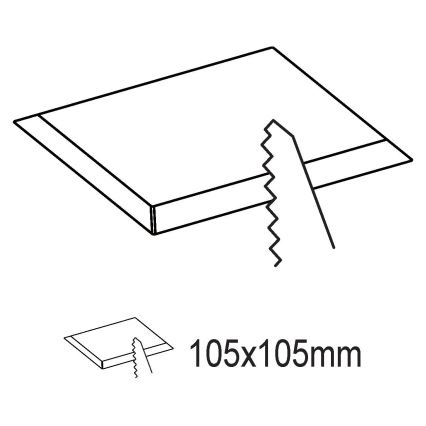 Eglo - LED Iegremdēts gaismeklis LED/5,5W/230V