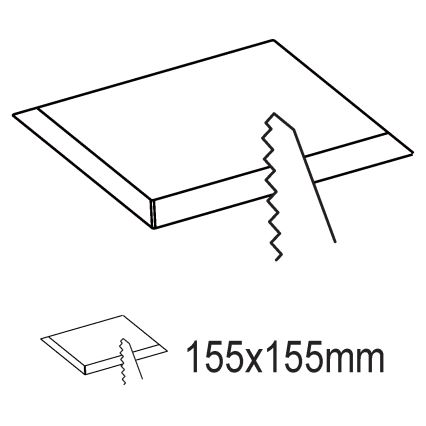 Eglo - LED Iegremdēts gaismeklis LED/10,5W/230V