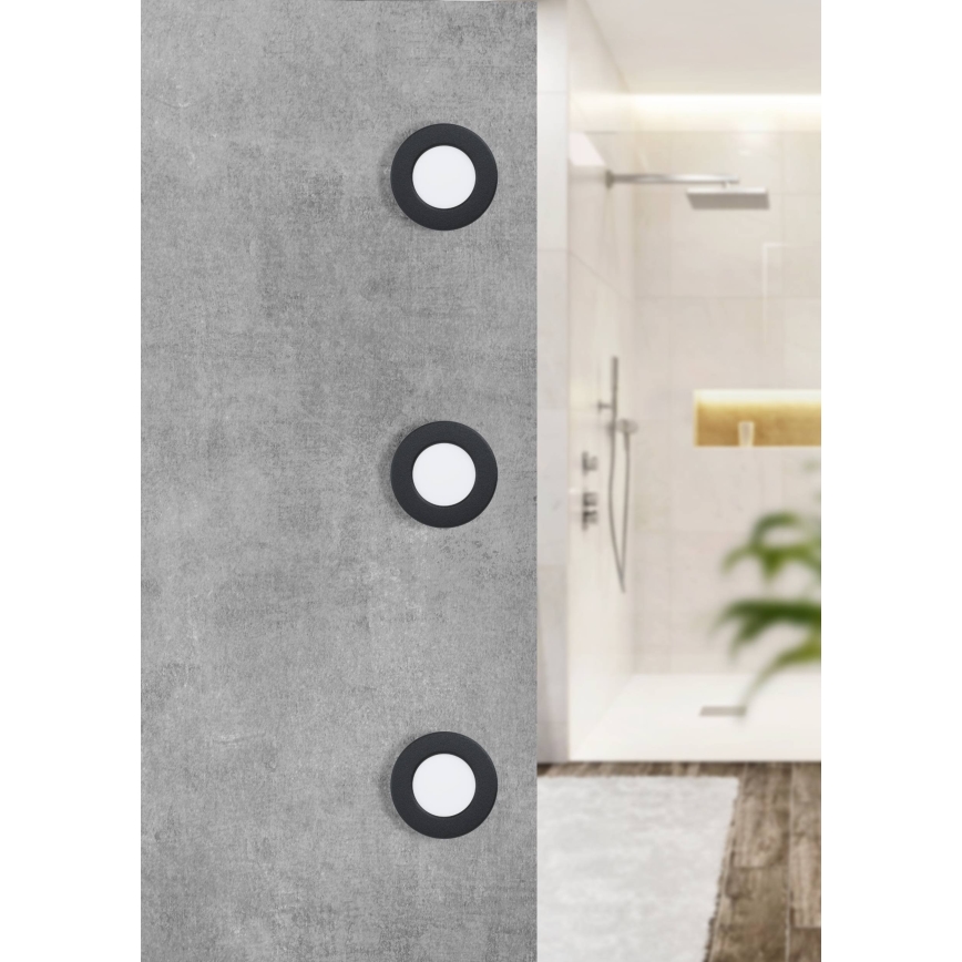 Eglo - LED Vannas istabas iegremdēts gaismeklis LED/2,7W/230V IP44