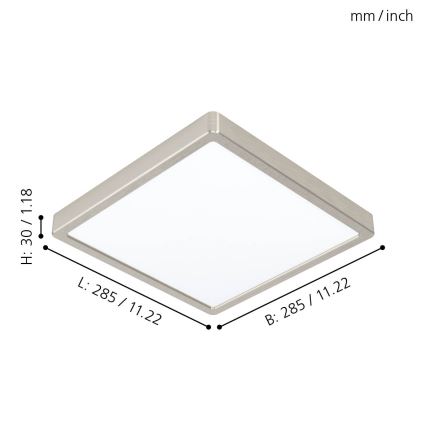 Eglo - LED Griestu gaismeklis LED/20W/230V