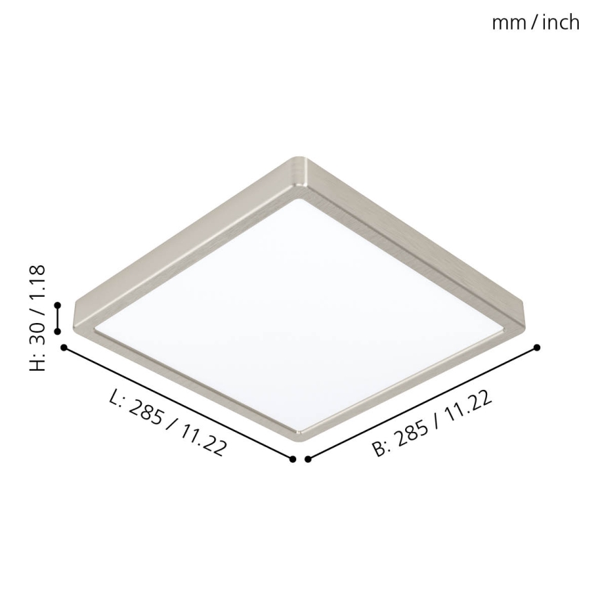 Eglo - LED Griestu gaismeklis LED/20W/230V