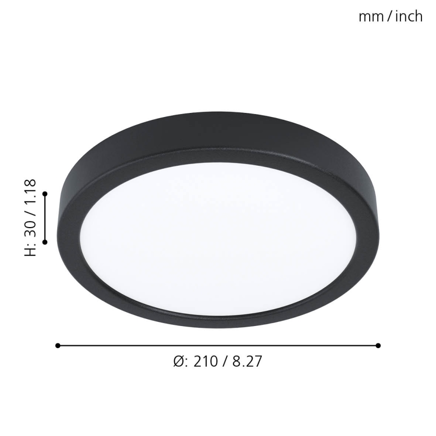 Eglo - LED dimējama griestu lampa LED/16,5W/230V Ø 21 cm