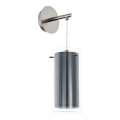 Eglo 99288 - Sienas gaismeklis PINTO TEKSTILS 1xE27/16W/230V