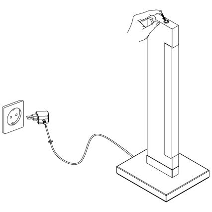 Eglo - LED Aptumšojama galda lampa LED/6,5W/230V