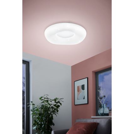 Eglo - LED Aptumšojama griestu lampa LED/18W/230V + tālvadības pults