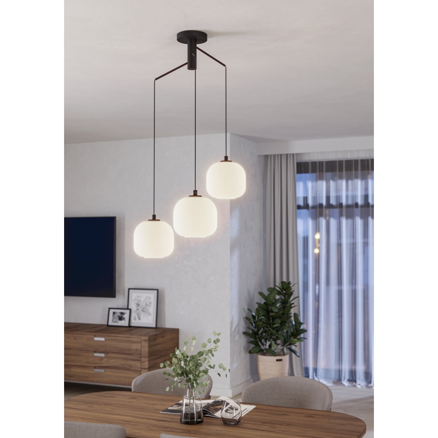 Eglo - Lustra ar auklu 3xE27/40W/230V