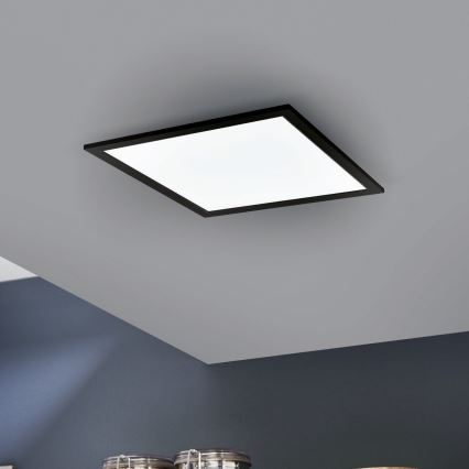 Eglo - LED RGB regulējama griestu lampa SALOBRENA-C LED/16W/230V 30x30 cm + tālvadības pults